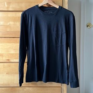 Everlane Organic Cotton Long-Sleeve Pocket Tee